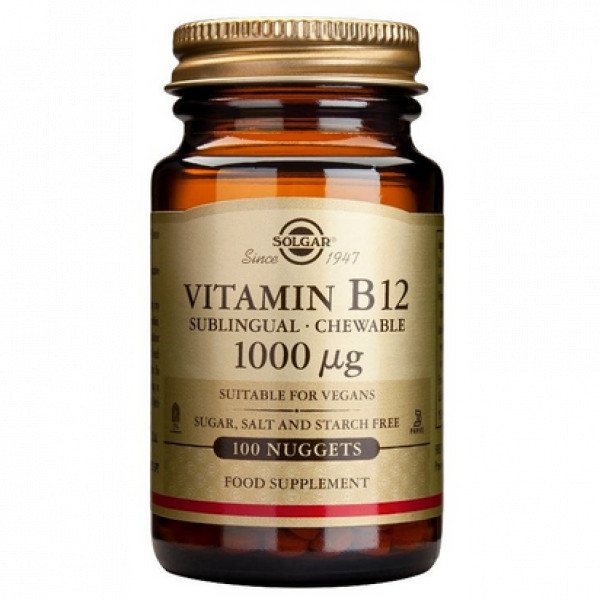 Vitamina B12_Solgar - 1000ug (x250 comprimidos)