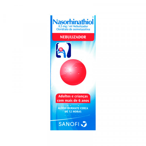 Nasorhinathiol, 0.05%  - 15ml solução nasal conta-gotas