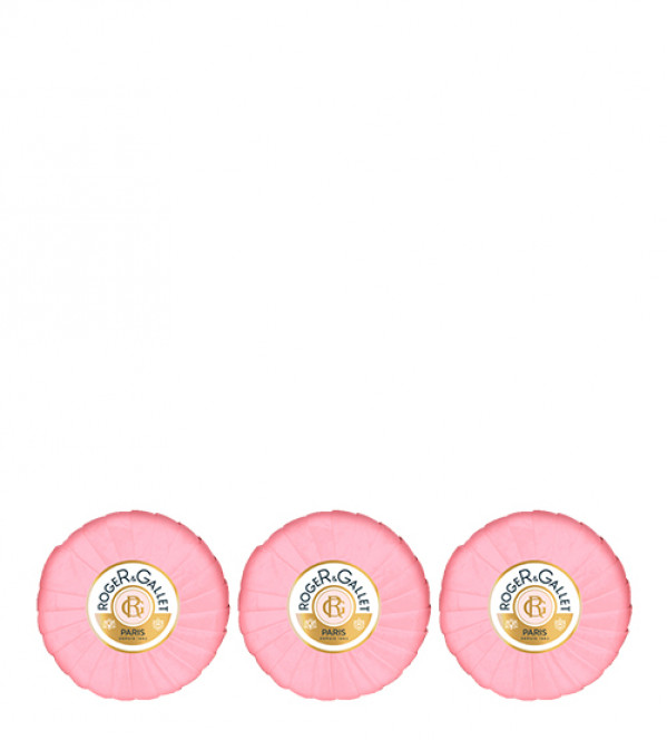 Roger & Gallet Rose Sabonete - 100g (x3 unidades)