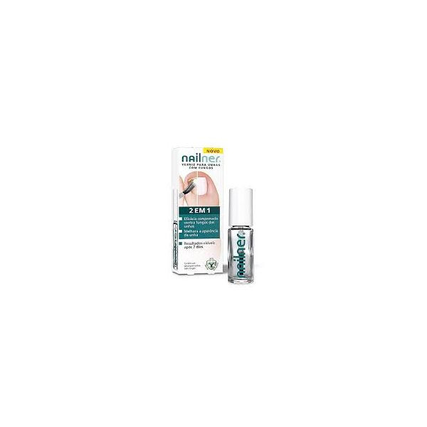 Nailner 2 em 1 Verniz  Fungos - 5ml