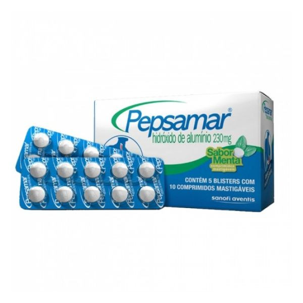 Pepsamar, 240 mg (x20 comprimidos Mastigaveis)