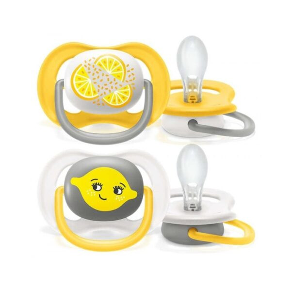 Philips Avent Chupeta_Ultra Air_ Happy _ 6-18M_Fruta (x2 unidades)