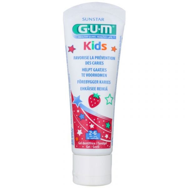 Gum Junior Gel Dentifrico Morango - 50ml