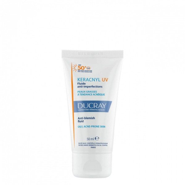 Ducray Keracnyl UV Fluido SPF50+ Anti-Imperfeições - 50ml