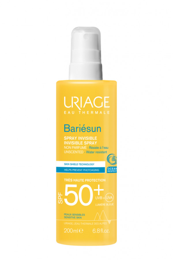 Uriage Bariesun Spray Invisivel s/ Perfume SPF50+ - 200ml