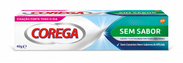 Corega Creme Fixador Prótese  Sem Sabor - 40g