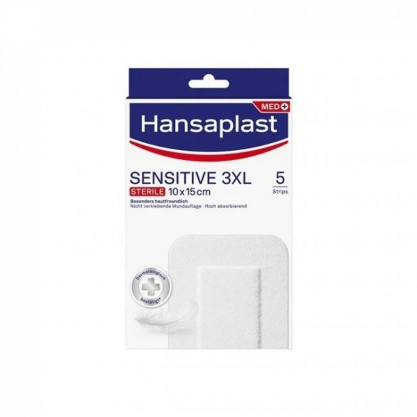 Hansaplast Sensitive Penso_ 10X15cm_3XL (x5 unidades)