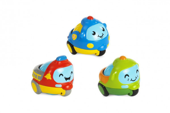 Chicco Patrulha Cidade_ 3 Mini Veiculos