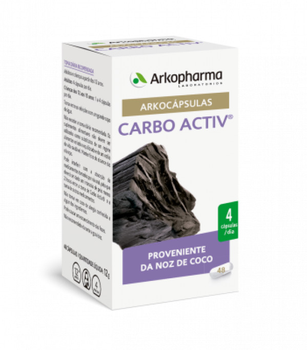 Arkocapsulas Carbo Activ BIO (x40 cápsulas)
