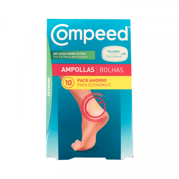 Compeed Pensos Bolhas Extreme Calcanhar (x10 unidades) Formato Económico