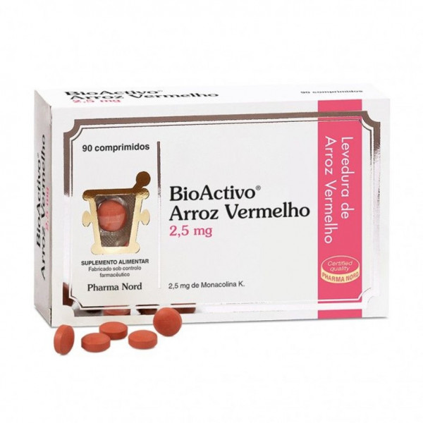 Bioactivo Arroz Vermelho 2,5mg (x90 comprimidos)