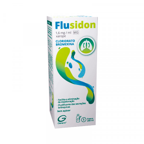 Flusidon, 1,6 mg/ml xarope - 200ml