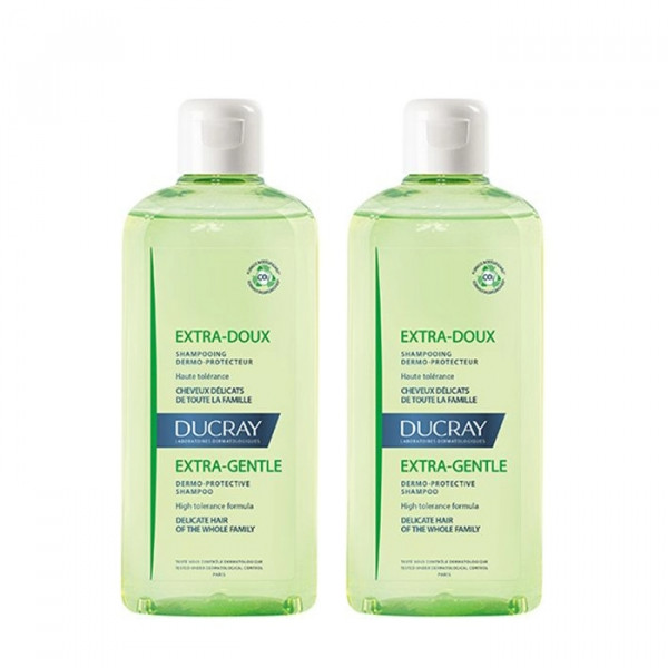 Ducray Extra Doux Champô - 400Ml (Pack Duplo)