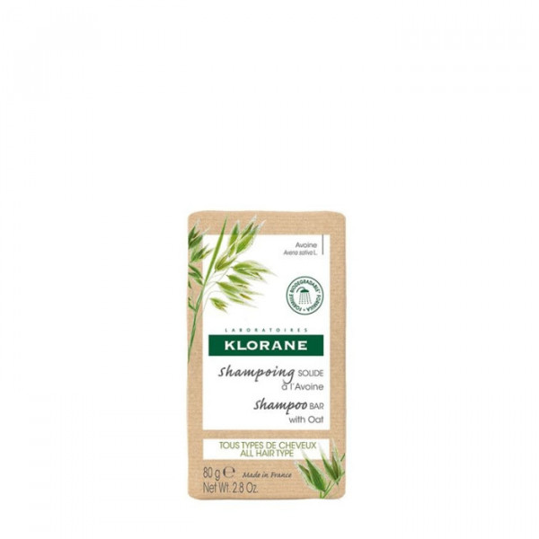 Klorane Capilar Champô Solido Aveia - 80g