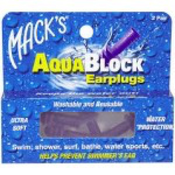 Mack S Aquablock Tampão Otorrino Silicone (x4 unidades)