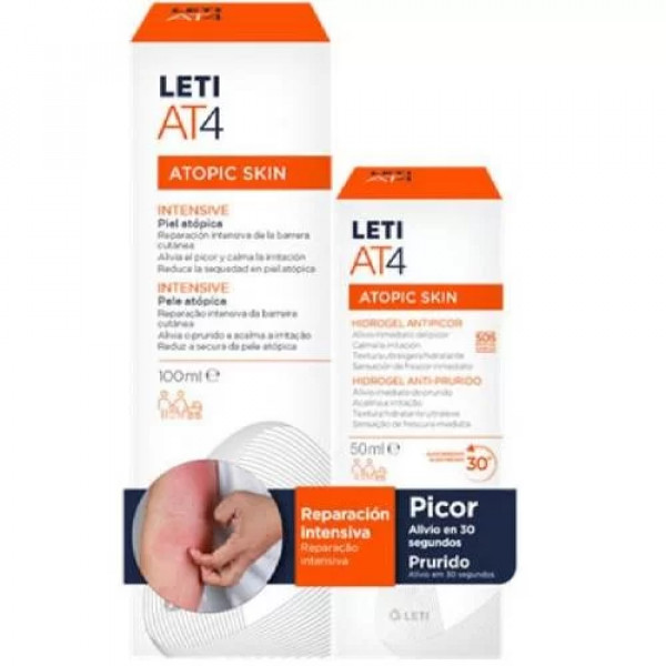 LetiAT4 Creme Intensivo - 100ml + Hidrogel Prurido - 50ml