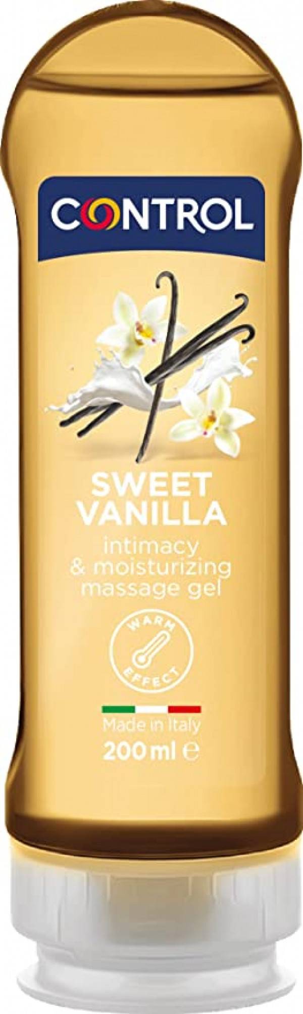Control 2in1 Gel Massagem Sweet Vanilla -  200ml