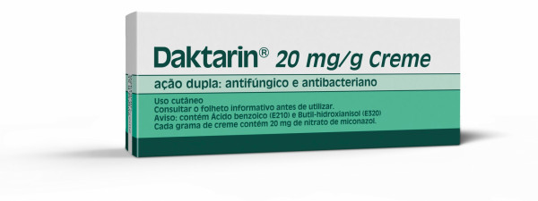 Daktarin, 20 mg/g creme bisnaga - 15g