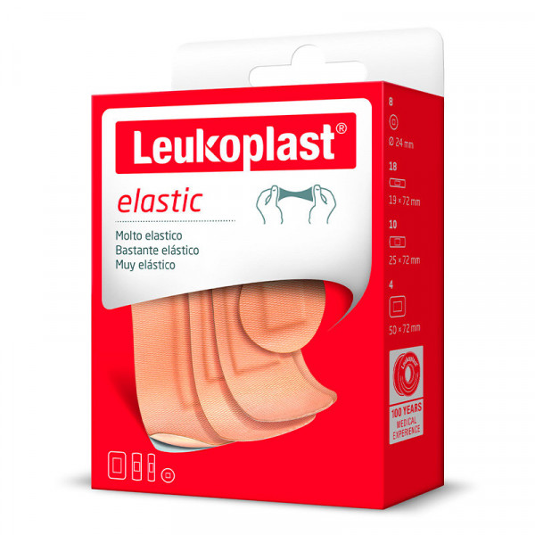Leukoplast Professional Elástico Adesivo Sortido_ 4 tamanhos (x40 unidades)