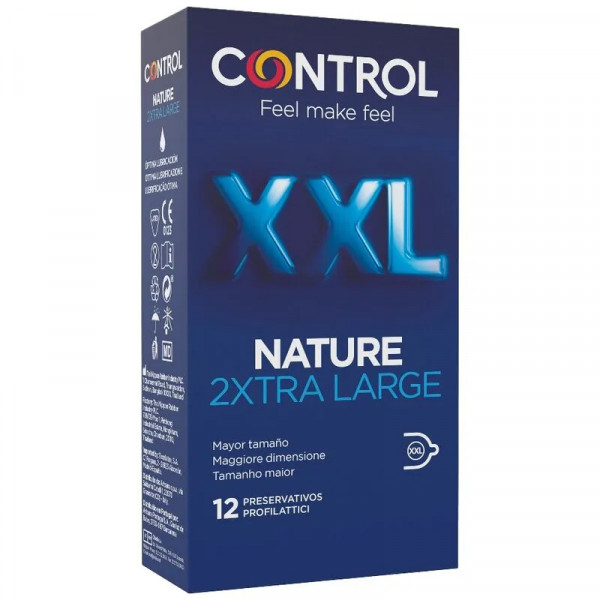 Control Nature XXL_  2Xlarge (x12 unidades)