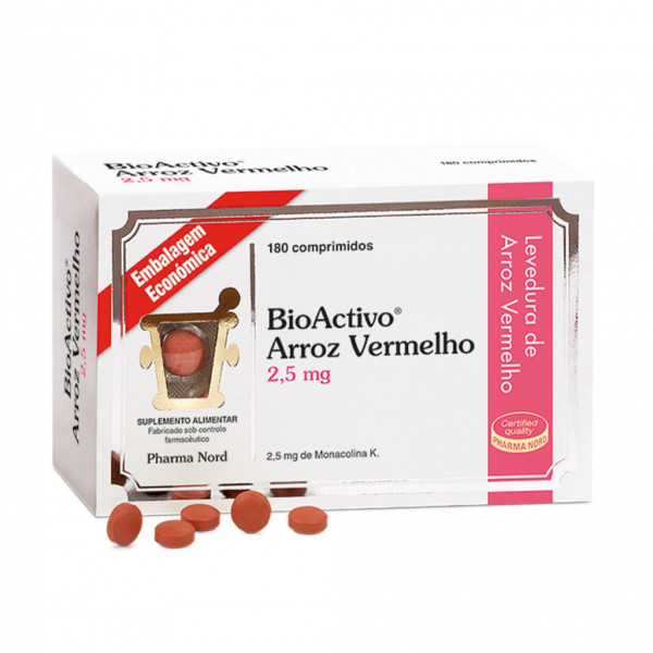 Bioactivo Arroz Vermelho - 2.5mg (x180 comprimidos) Embalagem Económica