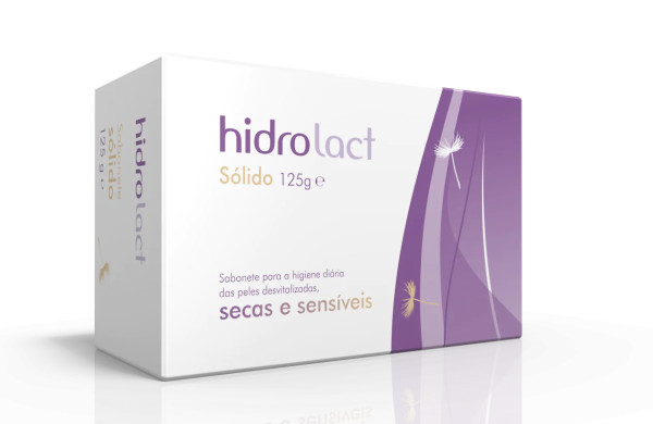Hidrolact Sólido Sabonete Higiene Diária - 125g