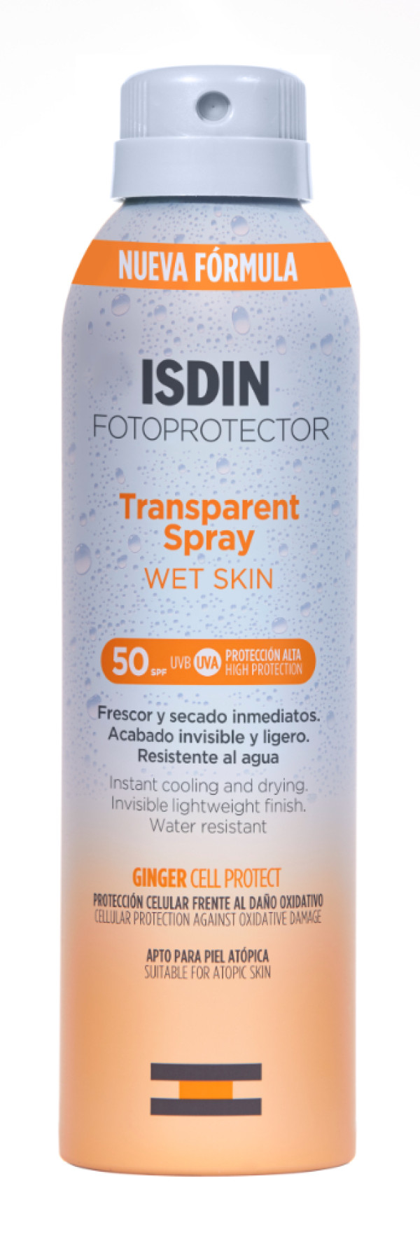 Fotoprotector Isdin Transparent Spray Wet Skin SPF50  - 250ml