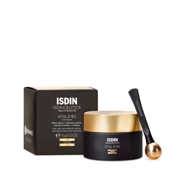 Isdinceutics Rejuvenate Vital Eyes Creme reparador contorno olhos - 15g + Massajador efeito frio