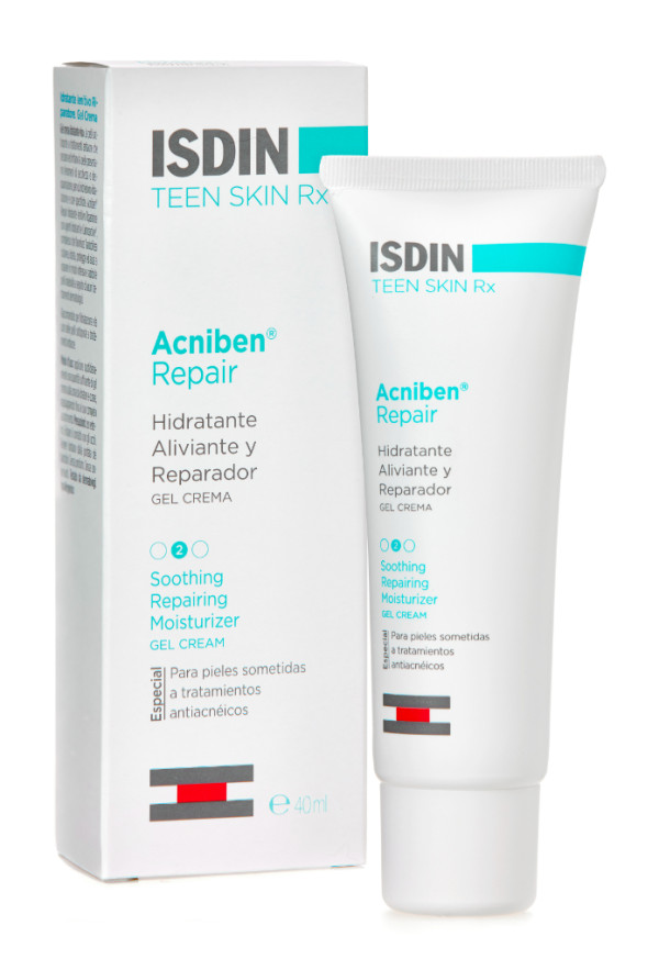Isdin Teen Skin RX Acniben Reparador Gel Creme - 40ml Tratamento do Acne