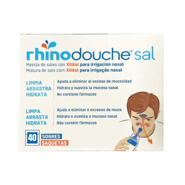 Rhinodouche Sal Lavagem Nasal - 5g  (x40 saquetas)
