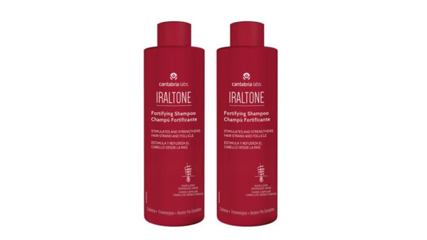 Iraltone Champô Fortificante - 400ml  (Pack Duplo)