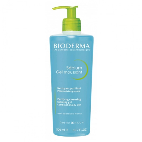 Bioderma Sebium Gel Moussant - 500ml