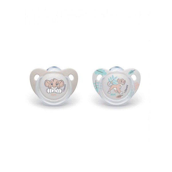 Nuk Chupeta Silicone_Rei Leão_ 6-18M