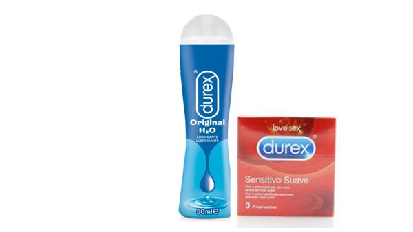 Durex Original Lubrificante - 50ml + Oferta Durex Sensitive (x3 preservativos)