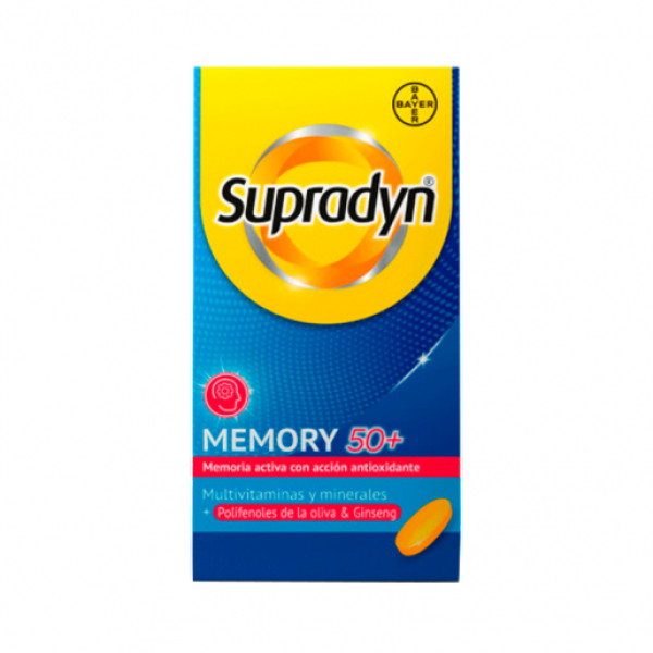 Supradyn Memory 50+ ( x30 comprimidos)