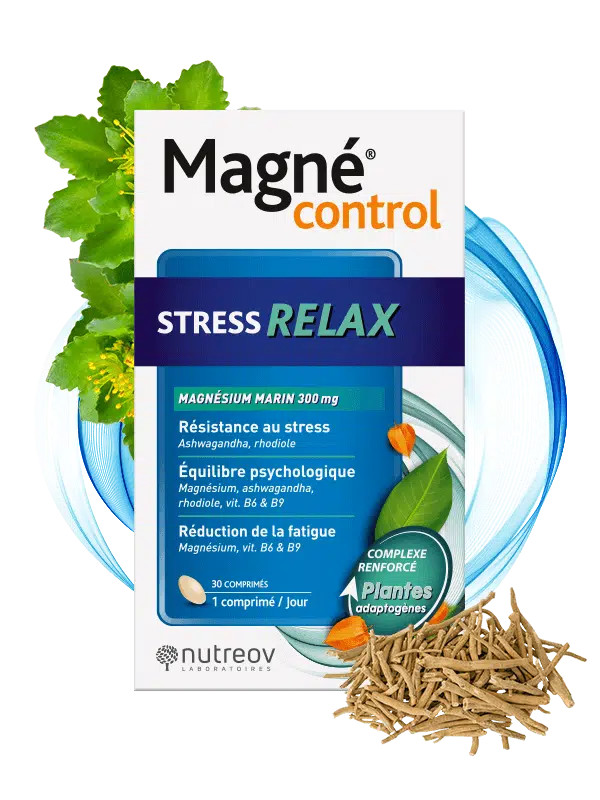 Nutreov Magne Control Stress Relax (x30 comprimidos)