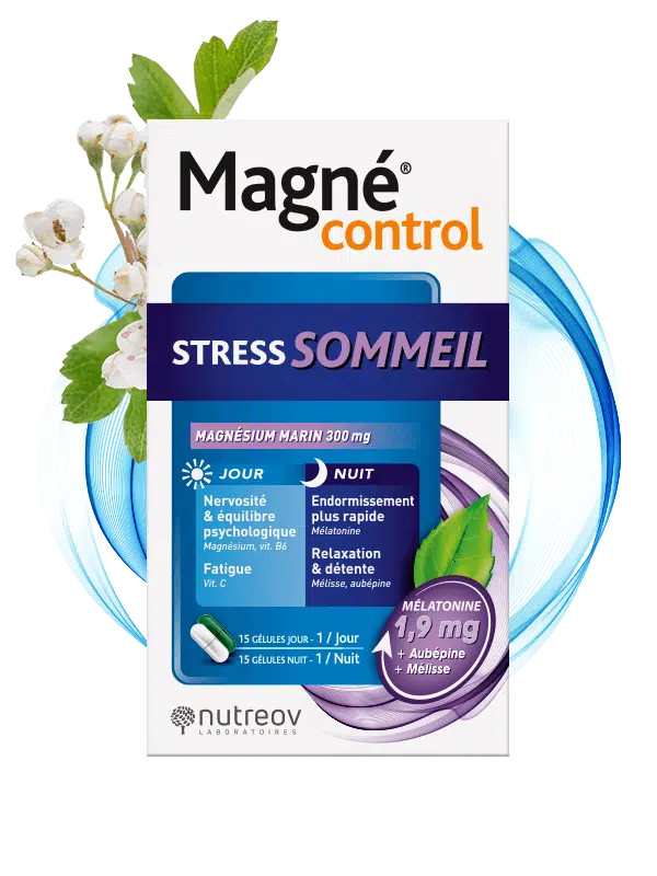 Nutreov Magne Control Stress Sono (15+15 cápsulas)