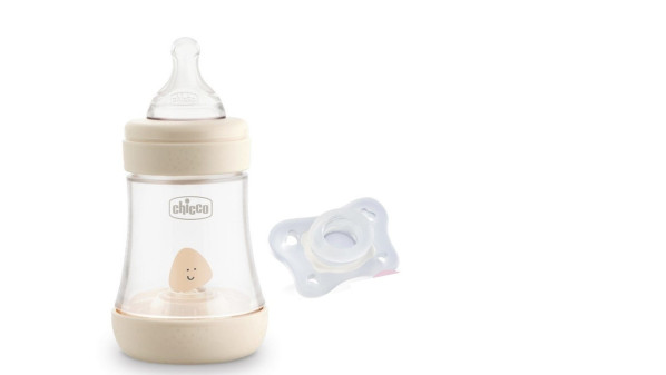 Chicco Biberão Perfect 5 - 150ml + Chupeta Minisoft