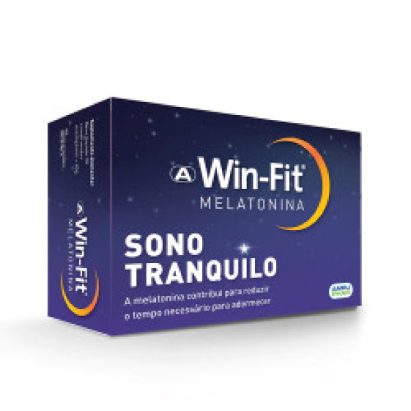 Win Fit Melatonina (x60 comprimidos mastigáveis)