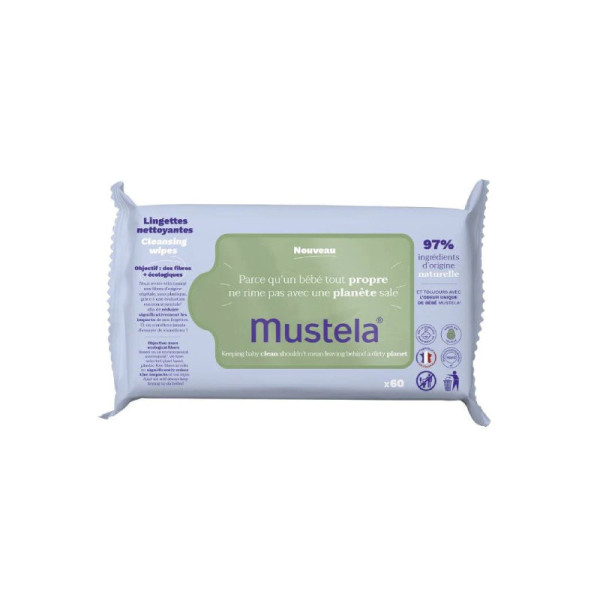 Mustela Bebe Toalhete Limpeza (x60 unidades)