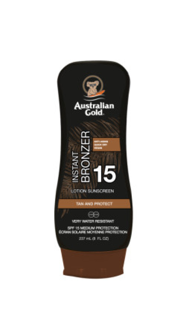 Australian Gold SPF15 Lotion c/ Bronzer  - 237ml