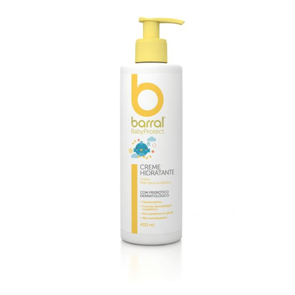 Barral Babyprotect Creme Hidratante Pele Atopica - 400ml (Preço Especial)