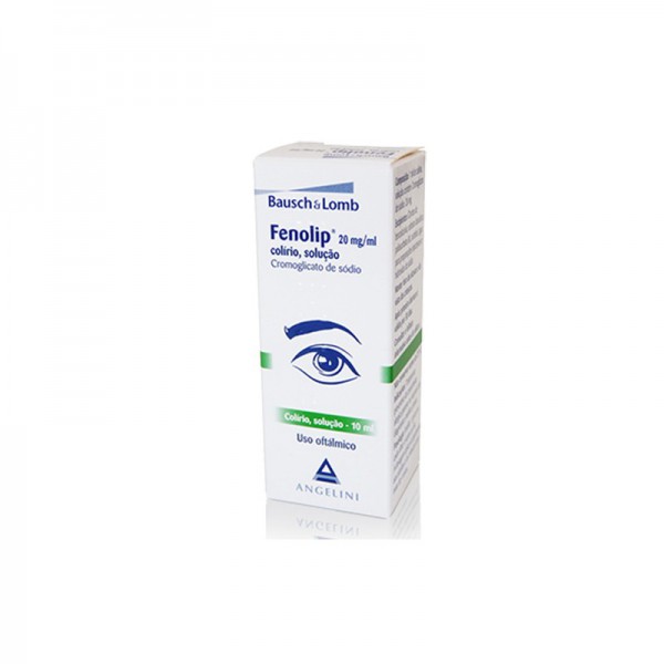Fenolip, 20 mg/ml solução colírio - 10ml