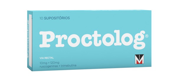 Proctolog, 120/10 mg (x10 supositórios)