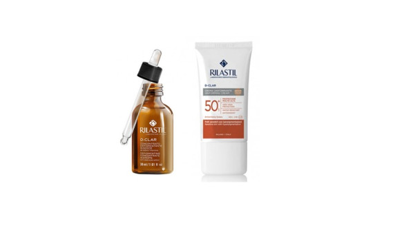 Rilastil D-Clar concentrado - 30ml + D-Clar Creme  SPF50+ - 40ml