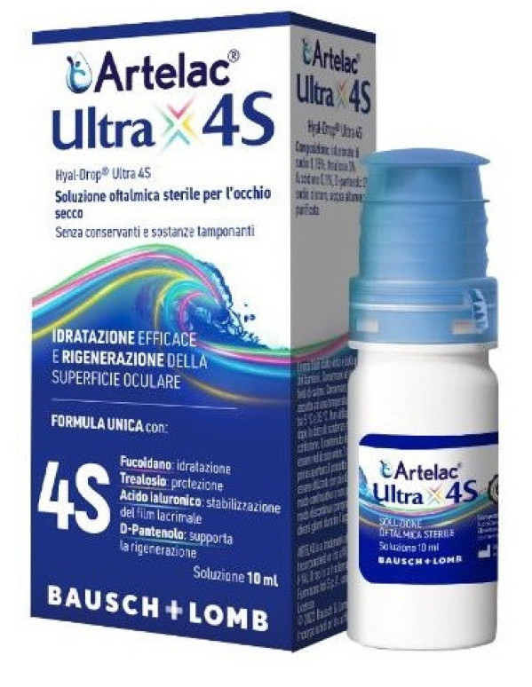 Artelac Ultra 4S Colírio Olho Seco 10Ml