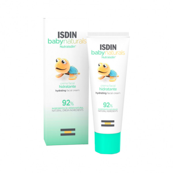 Isdin Baby Naturals Creme Facial Hidratante - 50ml