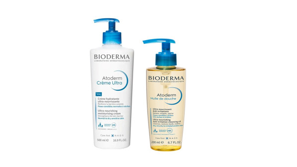 Atoderm Bioderma Creme Ultra - 500ml + Óleo Duche - 200ml