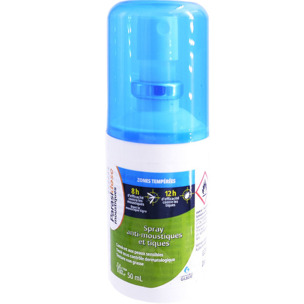 Parasidose Spray Repelente Mosquitos Carraças - 50ml