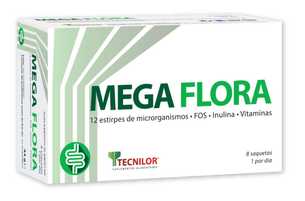 Megaflora Tecnilor Pó Saquetas (x8 unidades)